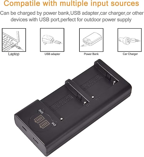 Caisi CS-NP-F970 Dual Battery Charger