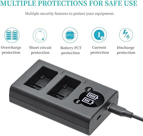 Caisi CS-LP-E8 Dual Battery Charger