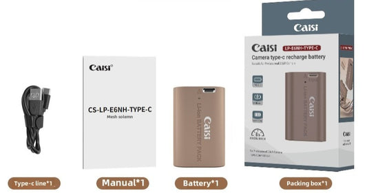 Caisi CS-LP-E6NH-TYPE-C Battery