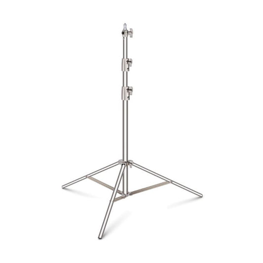 Caisi Silver Studio Light Stand – Heavy-Duty Adjustable Support for Photography & Video Lighting